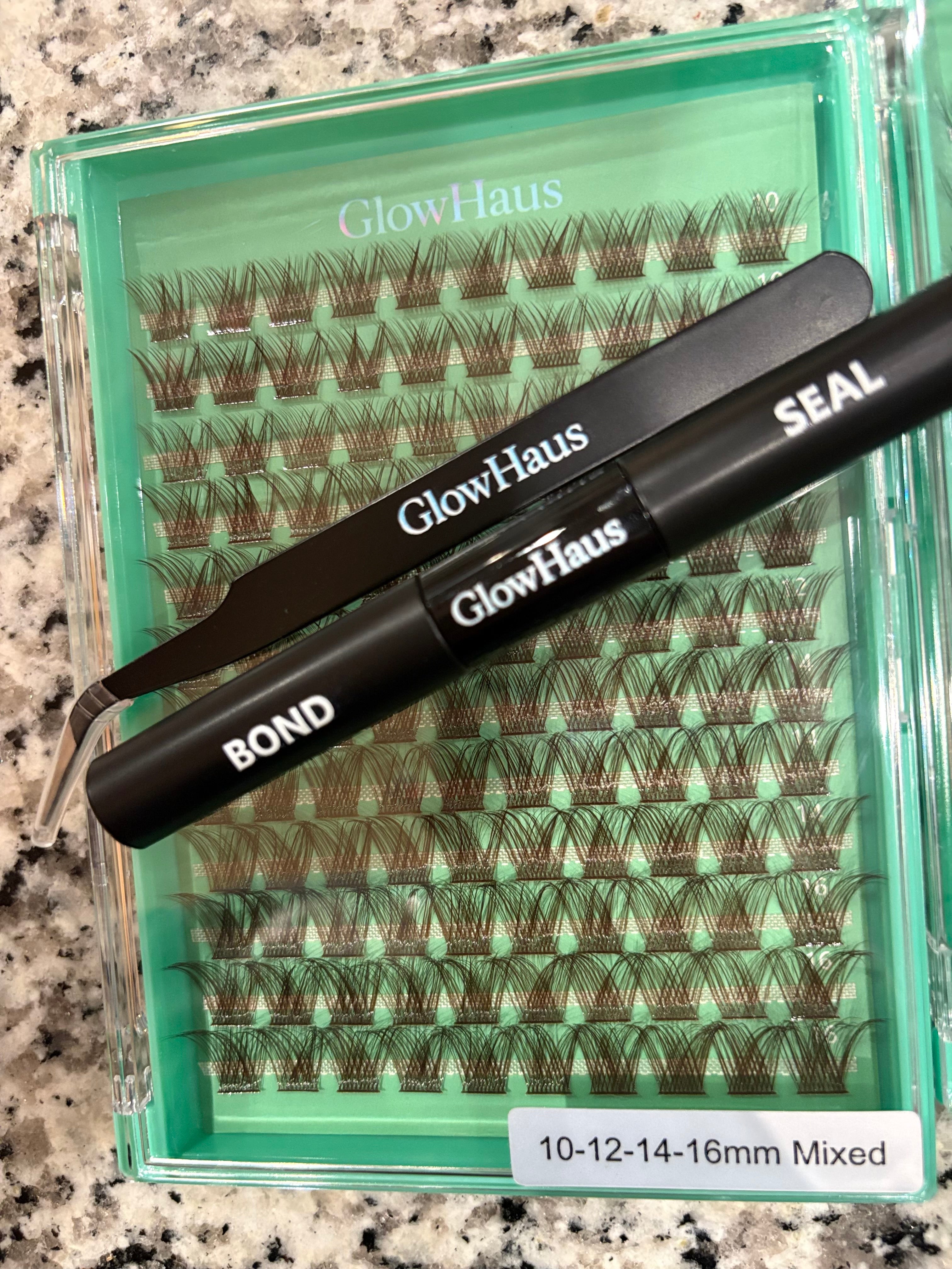 Brown Eyelash Tray-Whispy